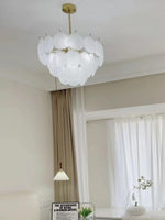 shell-glass-chandelier