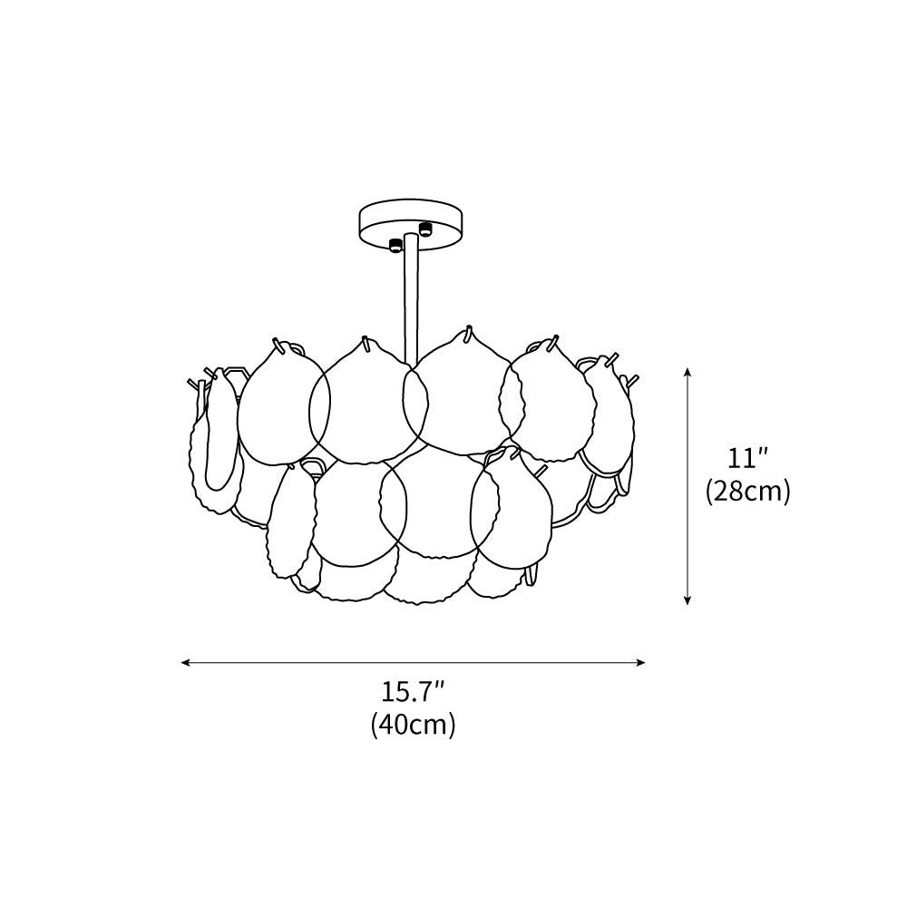shell-glass-chandelier