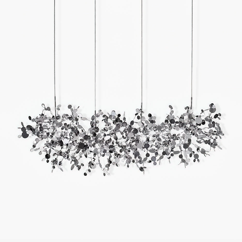 Luminex Modern Cloud Pendant Light – Designer Stainless Steel Chandelier