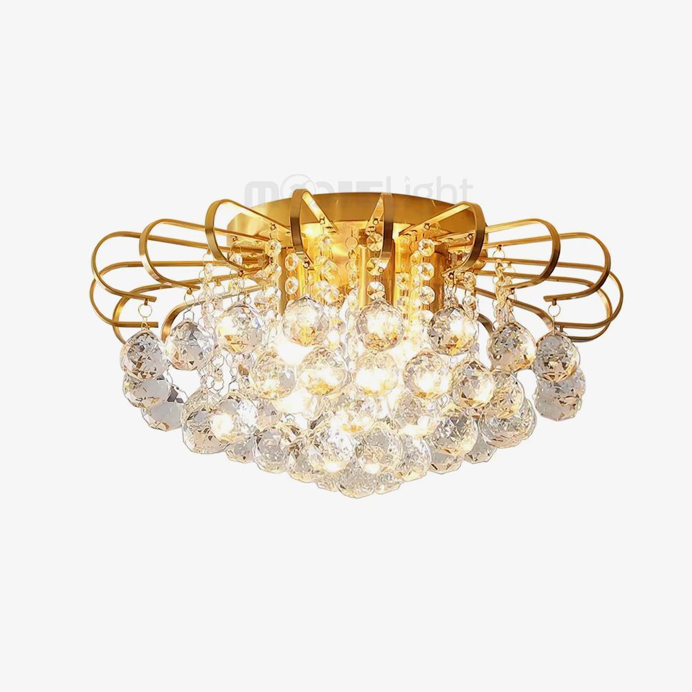 Shining Crystal Ball Ceiling Lamp