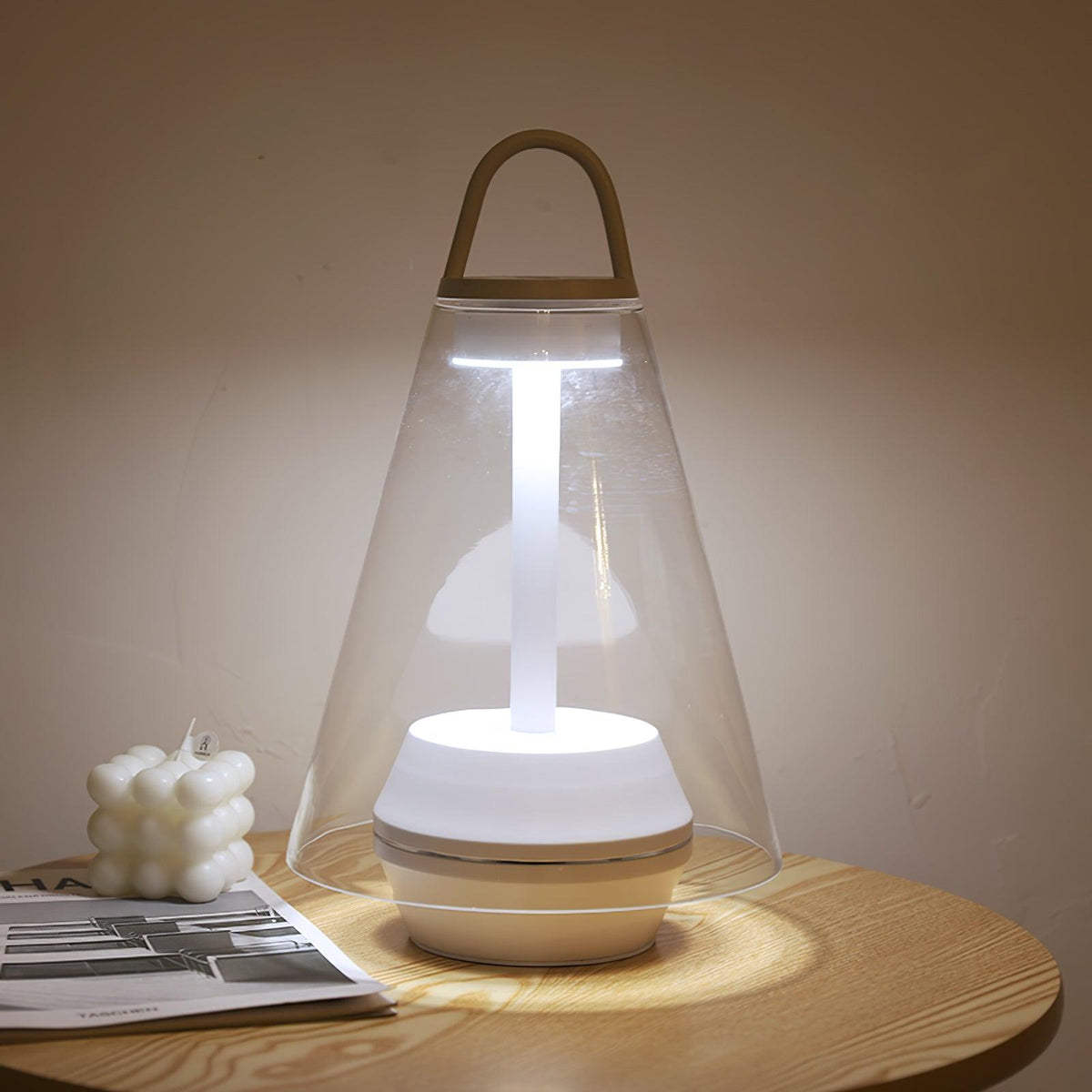 Shuttle Built In Battery Table Lamp