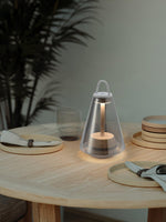 Shuttle Built In Battery Table Lamp