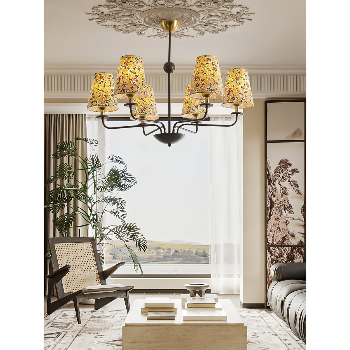 siena-fabric-chandelier