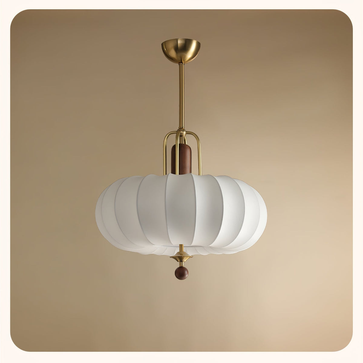Silka Pendant Light – Modern Silk Cocoon Shade, Designer Ceiling Lamp