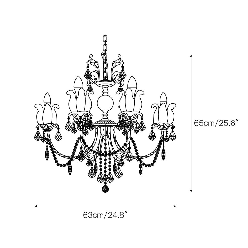 silva-crystal-chandelier