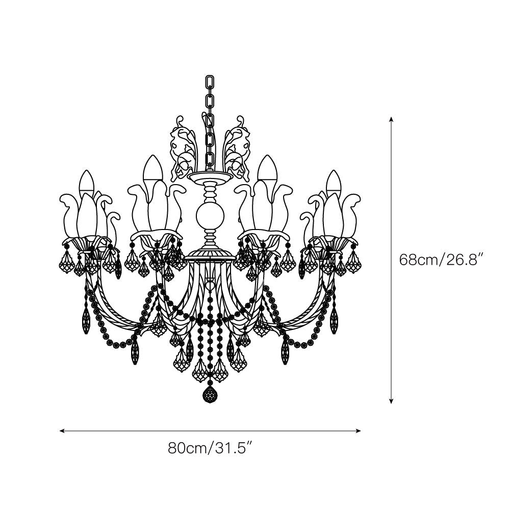 silva-crystal-chandelier