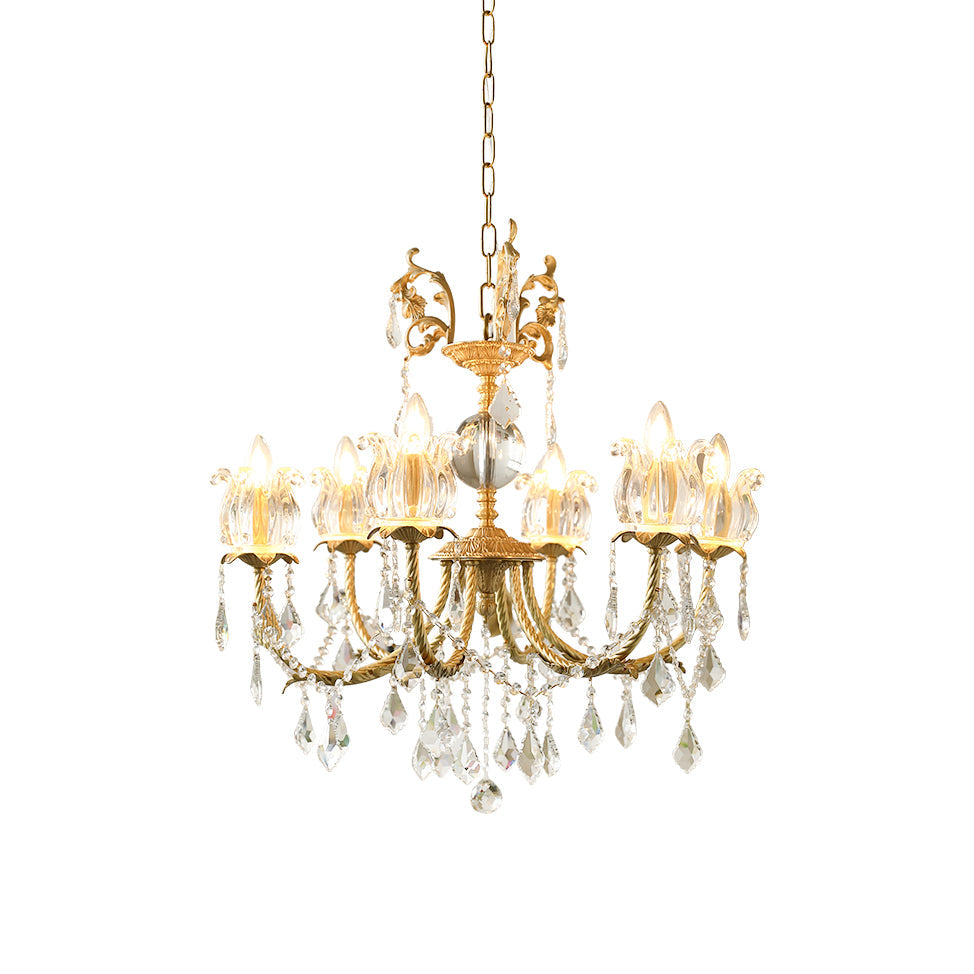 silva-crystal-chandelier