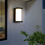 Modern Simple Waterproof Sensor Led Outdoor Wall Light