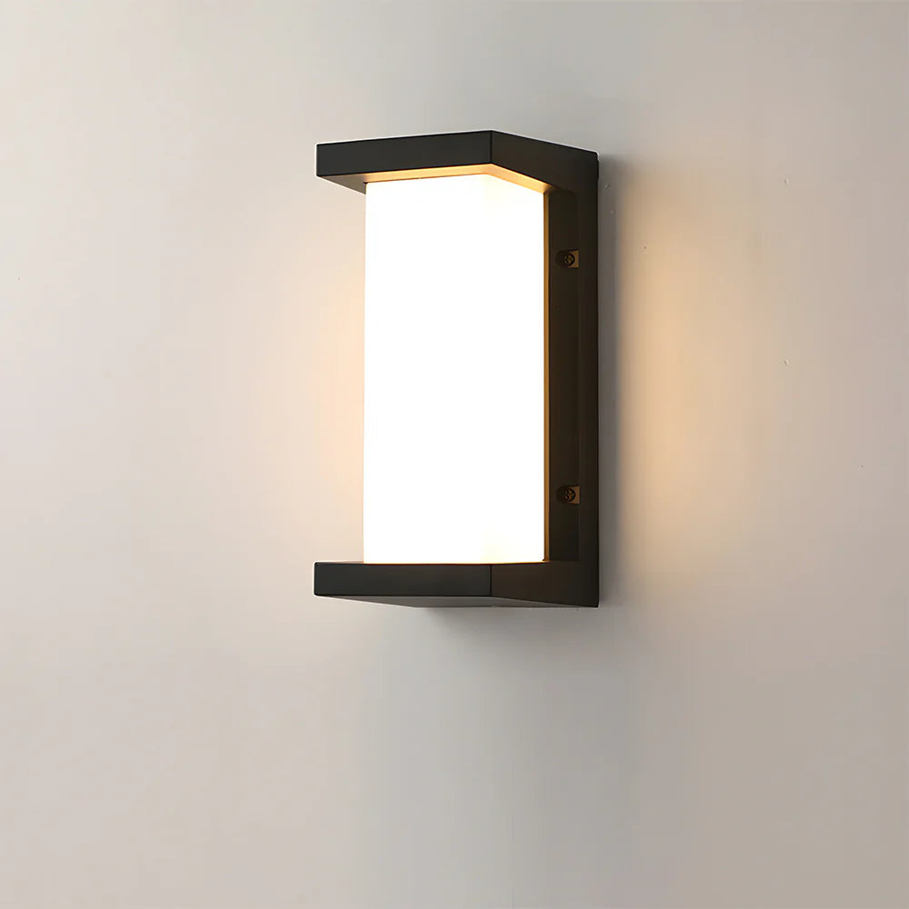 Modern Simple Waterproof Sensor Led Outdoor Wall Light