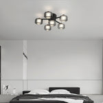 Simple Round Copper Ceiling Lamp