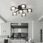 Simple Round Copper Ceiling Lamp