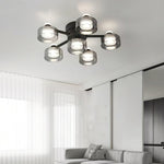 Simple Round Copper Ceiling Lamp