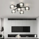Simple Round Copper Ceiling Lamp