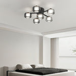 Simple Round Copper Ceiling Lamp