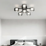 Simple Round Copper Ceiling Lamp