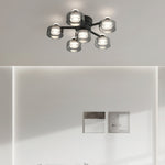 Simple Round Copper Ceiling Lamp
