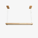 Simple Solid Wood LED Pendant Light