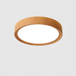 Simple Wood Grain LED Ceiling Light