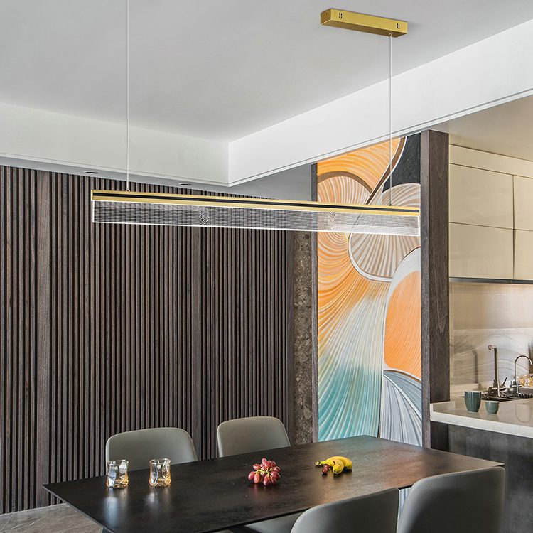 Single Line LED Chandelier