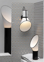 Artful Outline Table Lamp – Modern Geometric Illumination for Bedside and Living Spaces