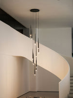 diy-slender-cone-chandelier