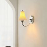 Slim Waist Wall Sconce – Modern Ceramic & Metal Wall Light
