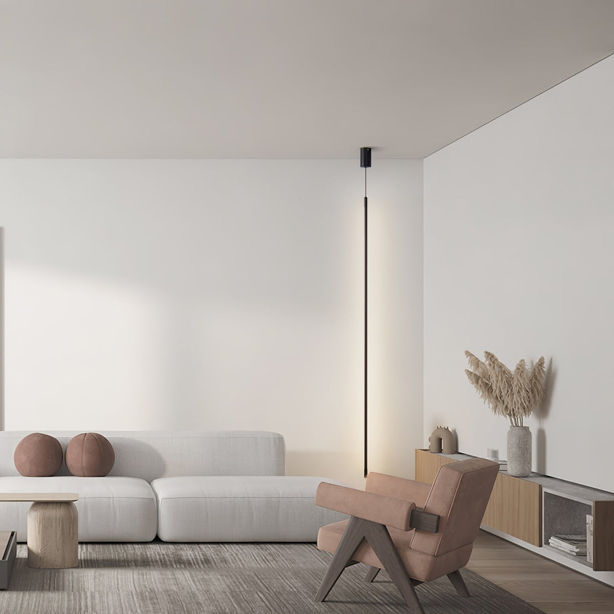 Slim Line Cabinet Pendant Lamp