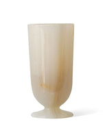 Small Jade Vase Table Lamp in Natural Stone for Ambient Lighting