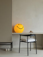 Smiling Rechargeable Built In Battery Table Lamp
