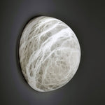 Snowflake Alabaster Wall Sconce