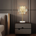 Schneeflocke Kristall Tischlampe