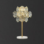 Schneeflocke Kristall Tischlampe