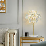 Schneeflocke Kristall Tischlampe