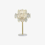 Schneeflocke Kristall Tischlampe