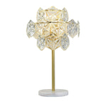 Schneeflocke Kristall Tischlampe
