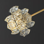 Schneeflocke Kristall Tischlampe