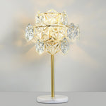 Schneeflocke Kristall Tischlampe