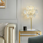 Schneeflocke Kristall Tischlampe