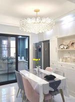 Snowflake Glass Chandelier