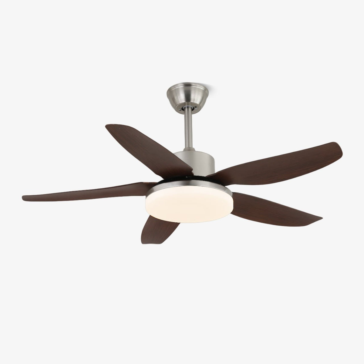 Sofia Ceiling Fan Light with LED Illumination and Wooden Blades