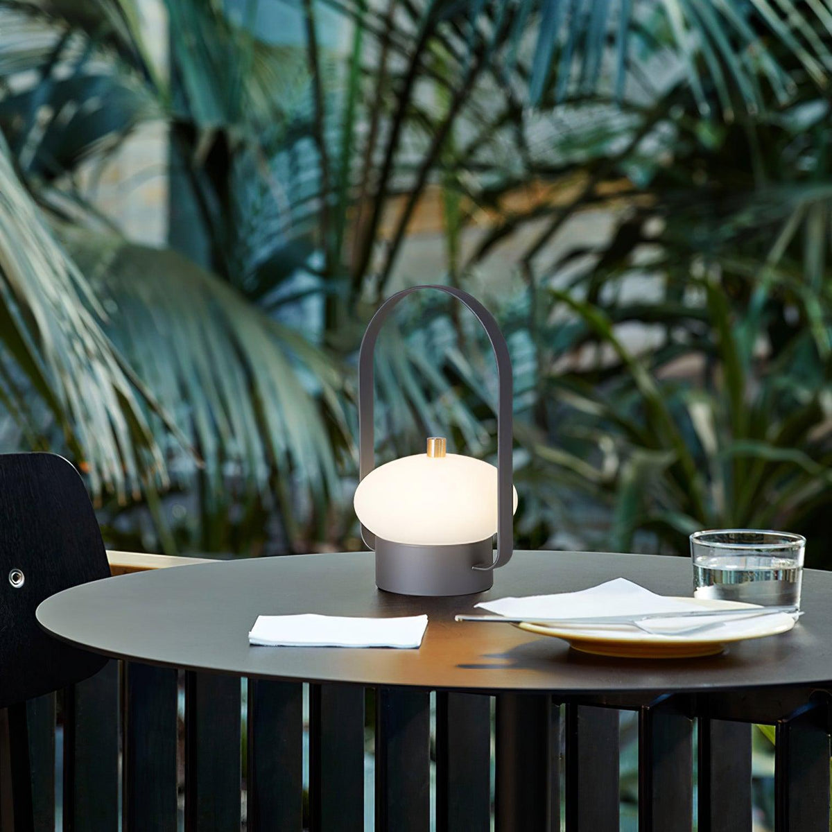 Soft Spot Portable Table Lamp with Rechargeable Battery, Touch Dimmer