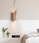 Solano Travertine Pendant Light – Natural Stone Hanging Lamp for Dining & Living Spaces
