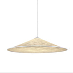 Solara Disc Paper Pendant Light – Modern Minimalist LED Ceiling Lamp