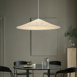Solara Disc Paper Pendant Light – Modern Minimalist LED Ceiling Lamp