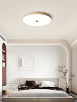 Solaro Travertine Flush Mount Ceiling Light in Natural Stone