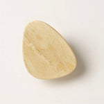 Sole Wall Hook in Natural Onyx – Sculptural Stone Coat Hook for Entryways and Bedrooms