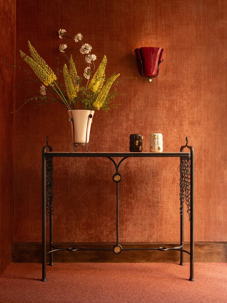 Solenne Ceramic Shell Wall Sconce in Glazed Finishes