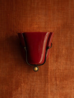 Solenne Ceramic Shell Wall Sconce in Glazed Finishes