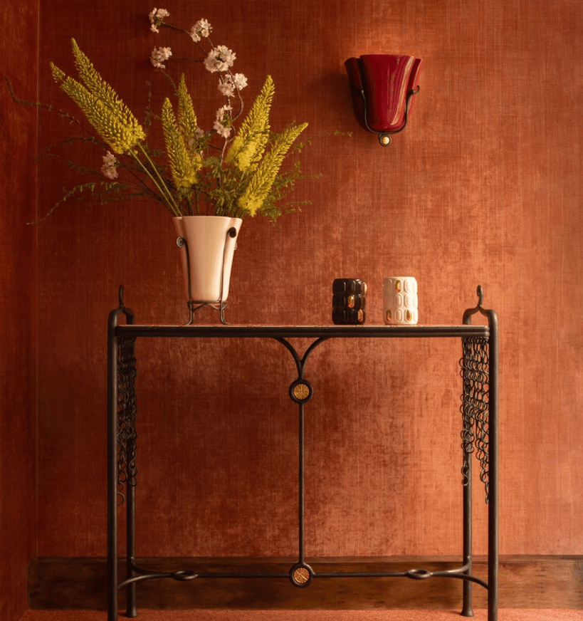 Solenne Ceramic Shell Wall Sconce in Glazed Finishes