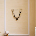 Solenne Ceramic Shell Wall Sconce in Glazed Finishes